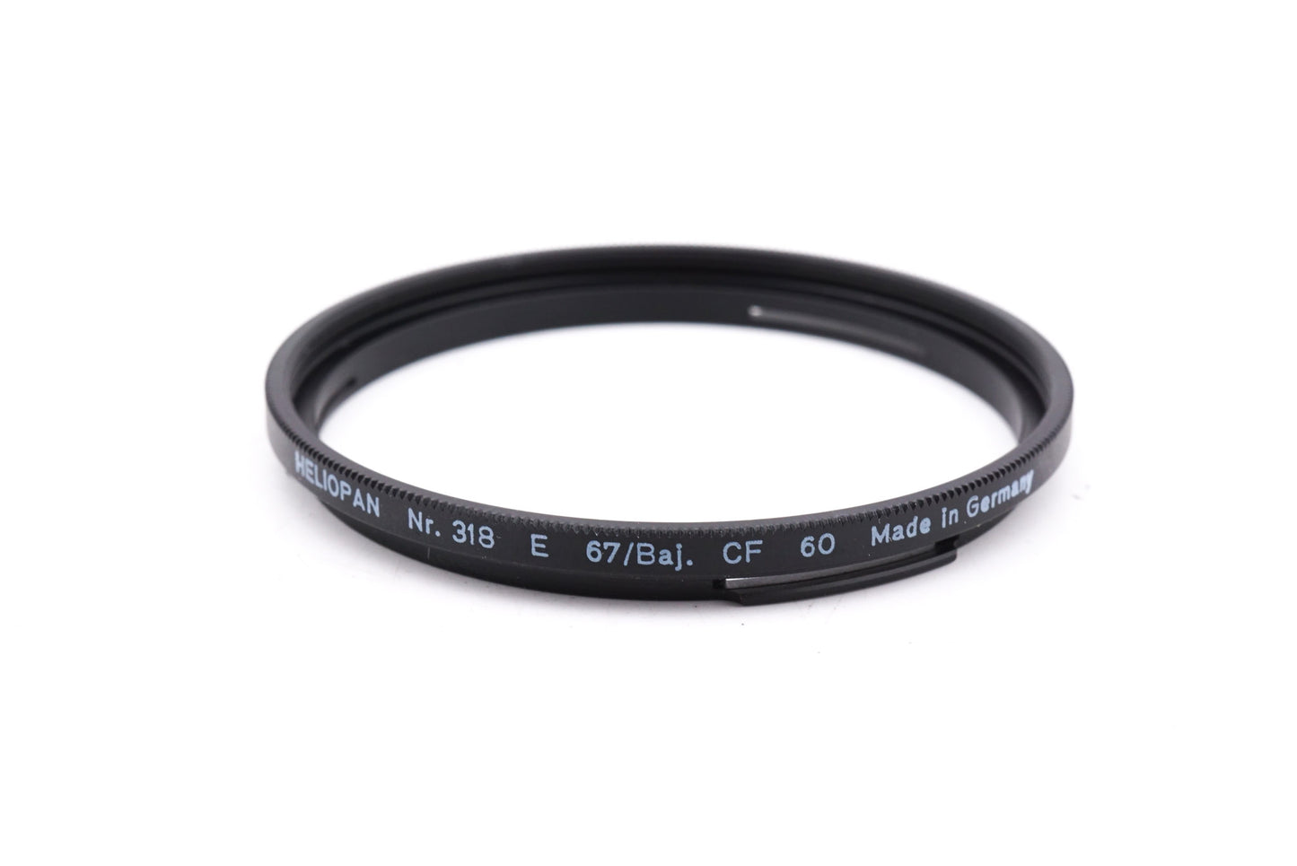 Heliopan B60 - 67mm Step Up/Adapter Ring Nr. 318 - Accessory