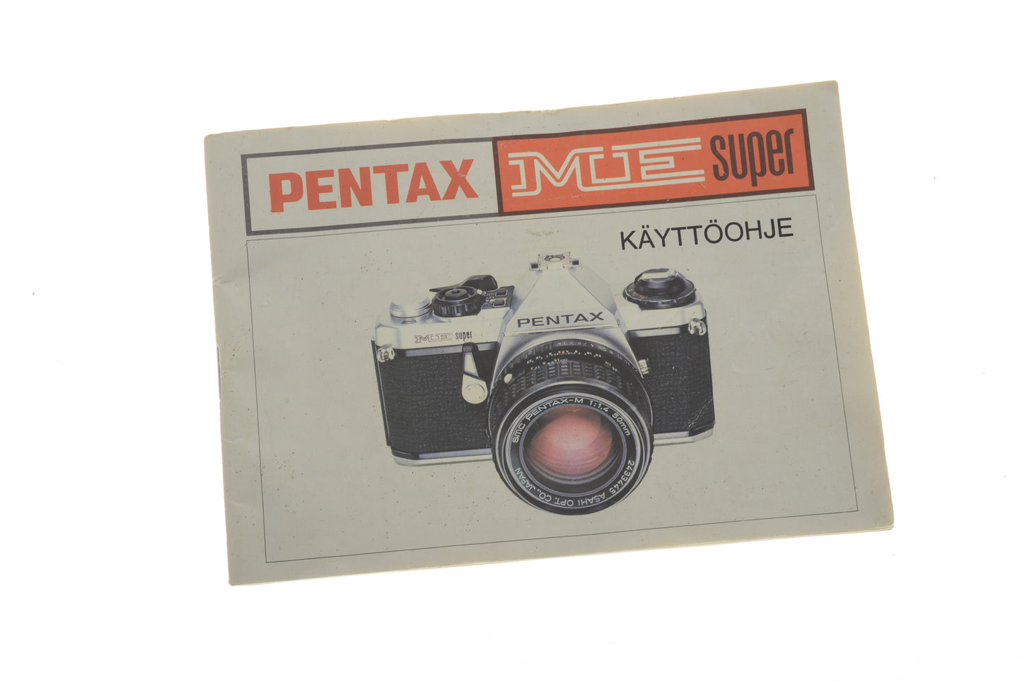 Pentax ME Super Instructions