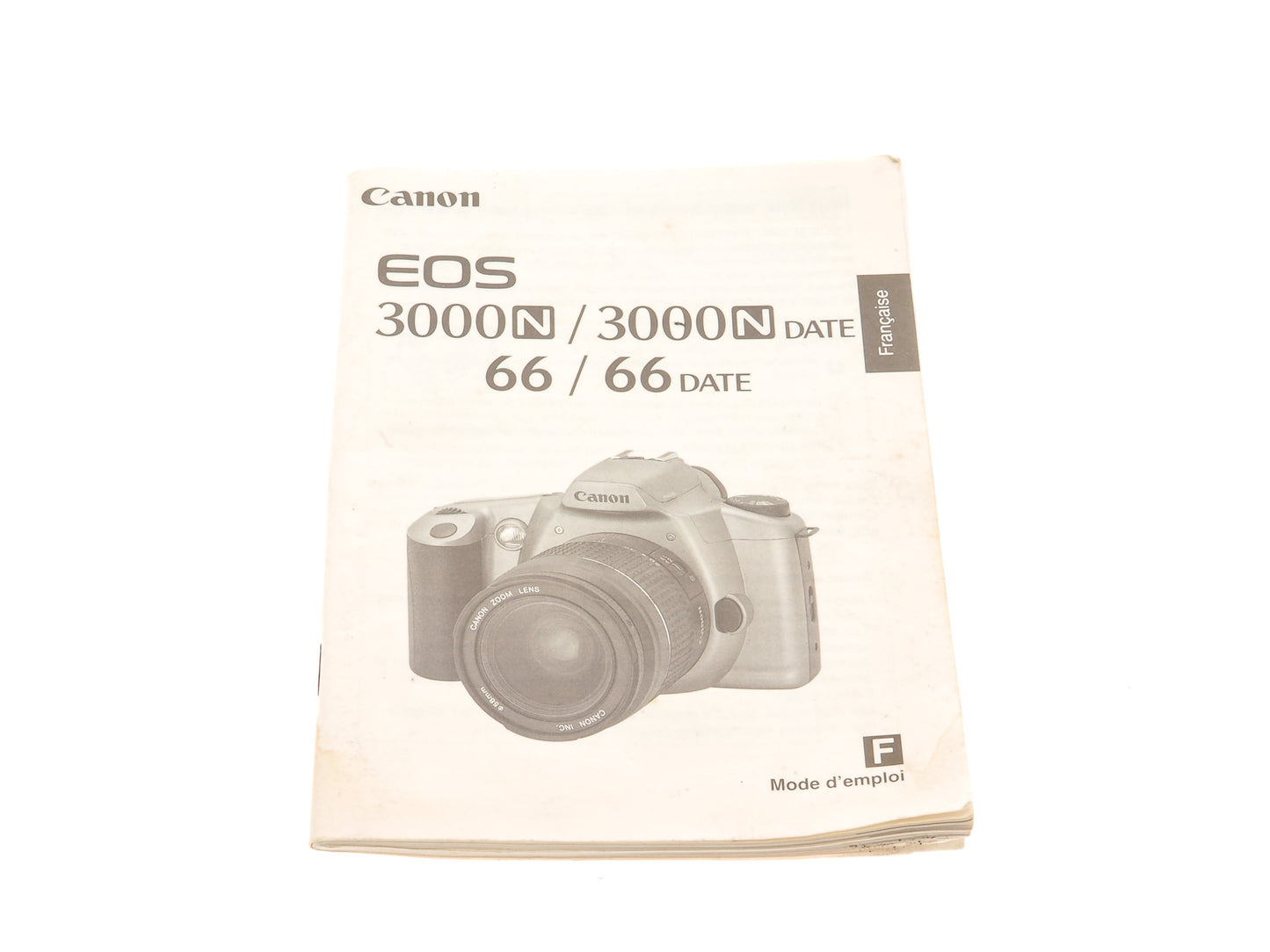 Canon EOS 3000N (Date) / 66 (Date) Instructions