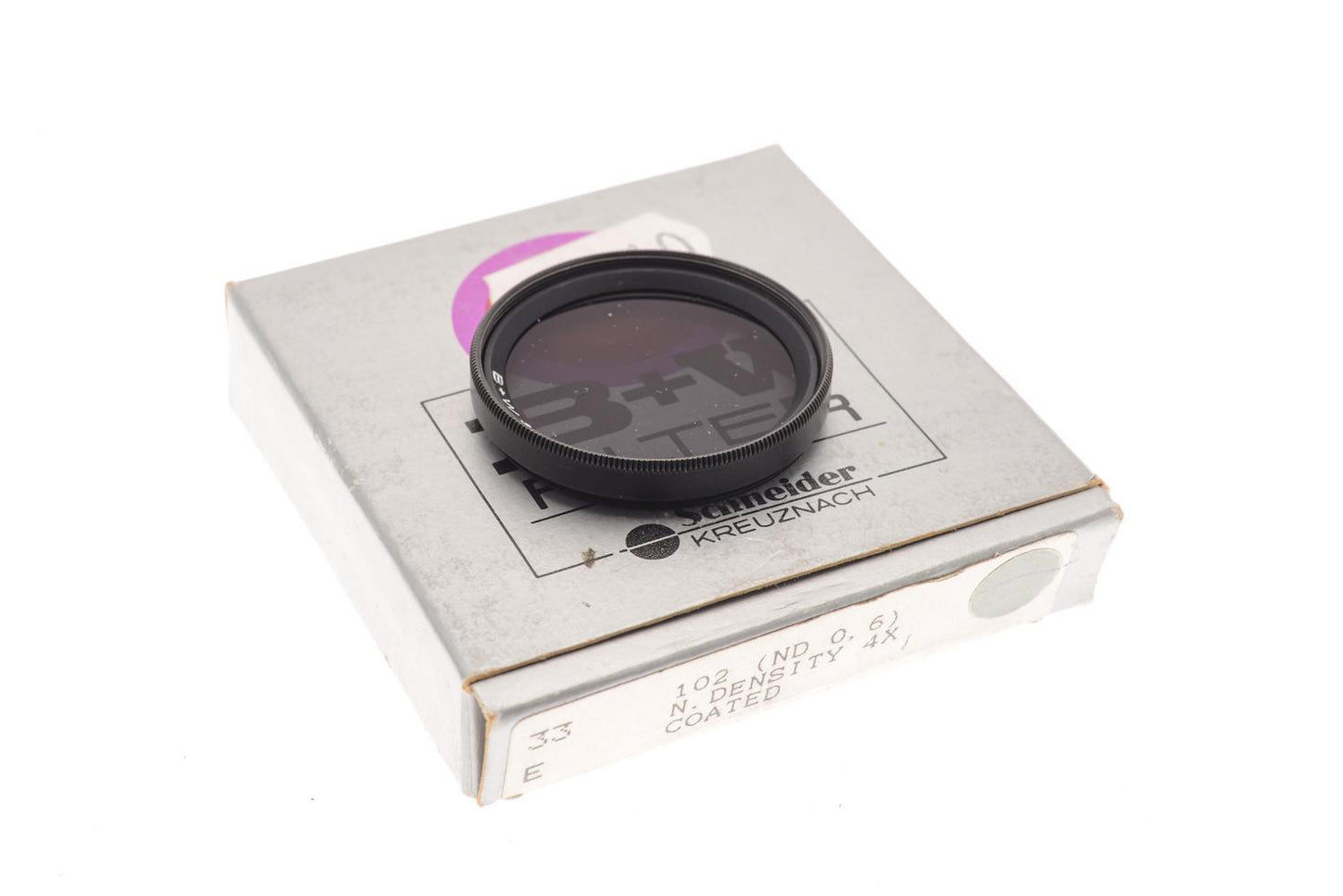 B+W 33mm Neutral Density Filter 102 4x - Accessory