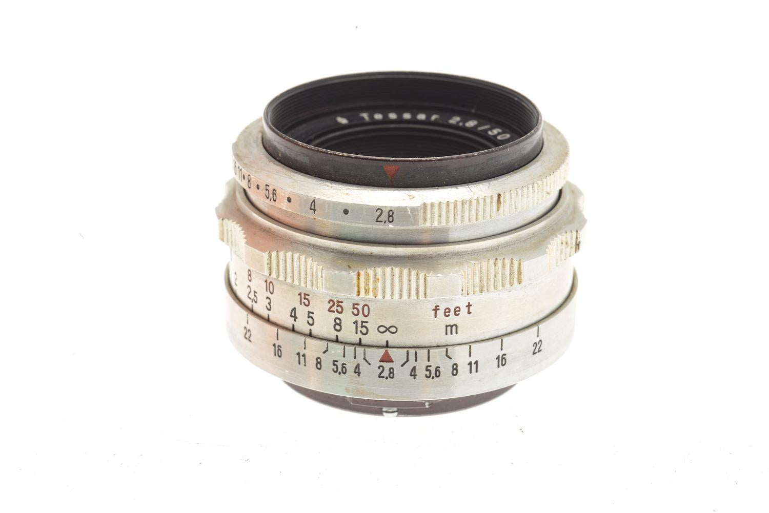Carl Zeiss 50mm f2.8 Tessar Jena - Lens