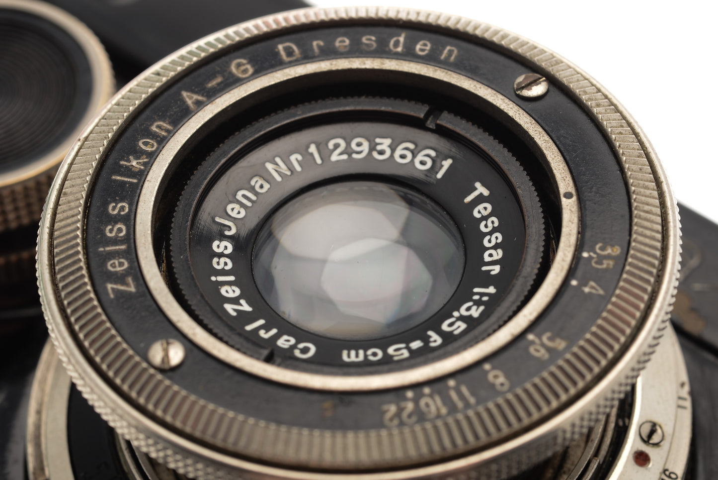 Carl Zeiss 5cm f3.5 Jena Tessar Collapsible - Lens