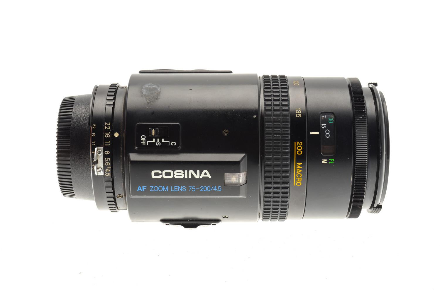 Cosina 75-200mm f4.5 MC Macro AF Zoom - Lens