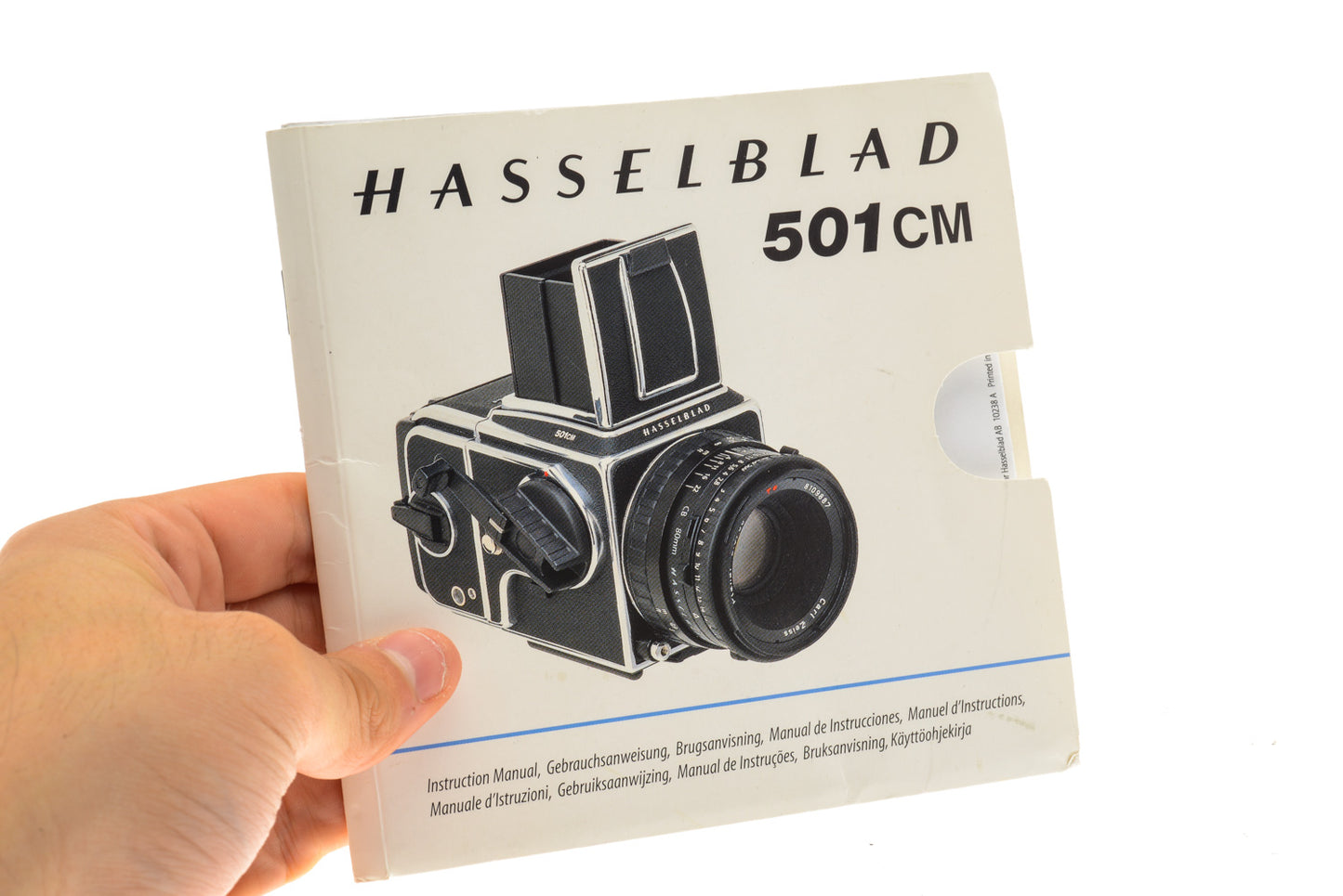 Hasselblad 501CM Instruction Manual - Accessory