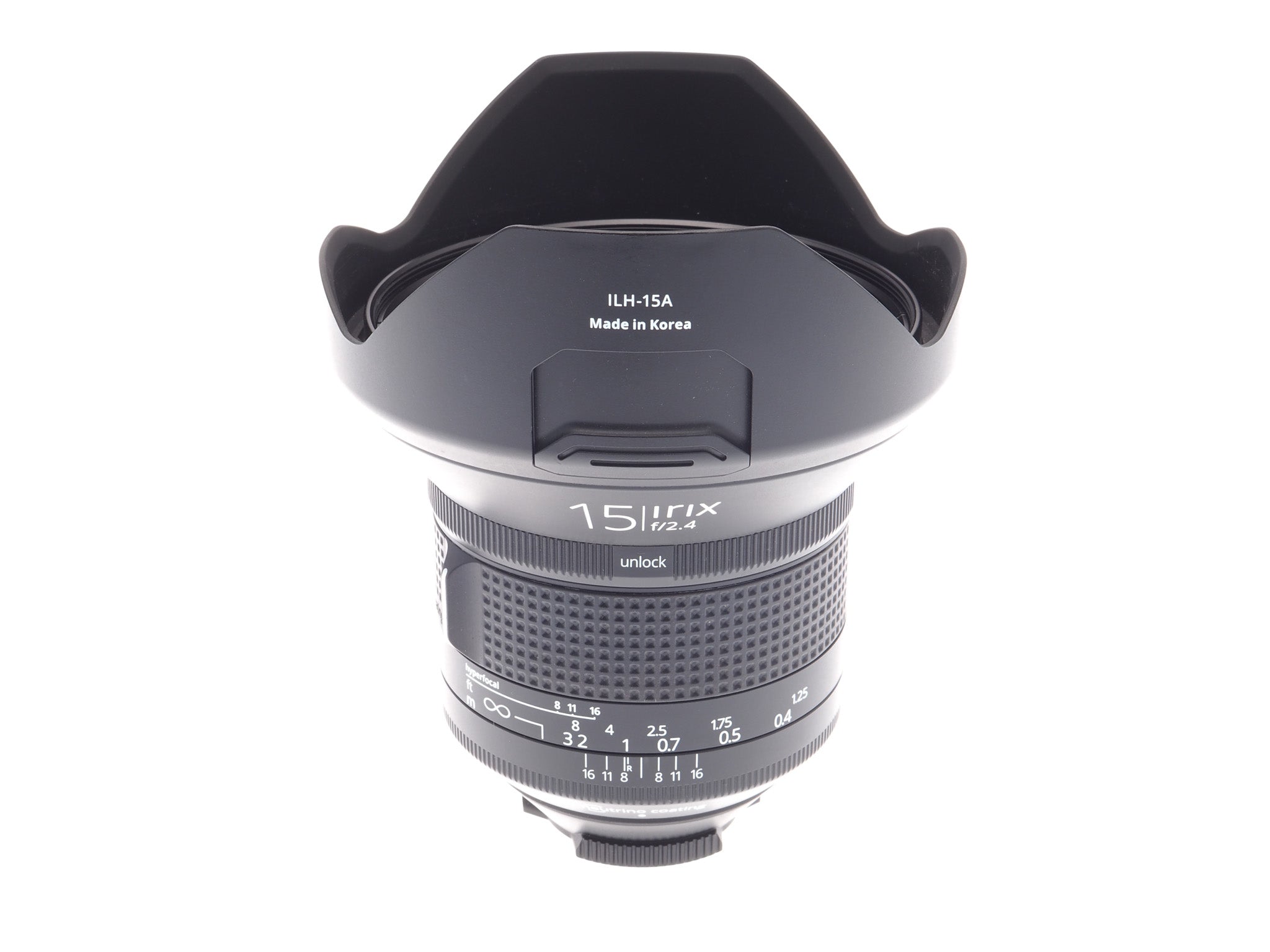 Irix 15mm f2.4 Firefly - Lens