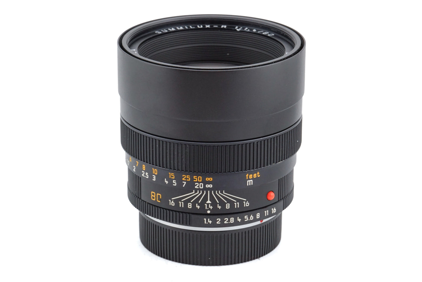 Leica 80mm f1.4 Summilux-R (3rd Cam) (11881) - Lens