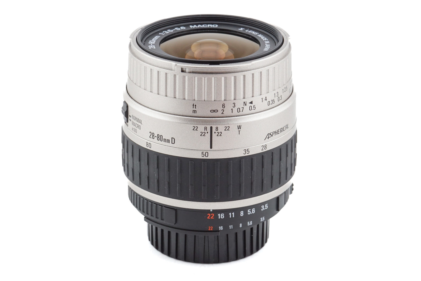 Sigma 28-80mm f3.5-5.6 D Zoom Macro Aspherical - Lens