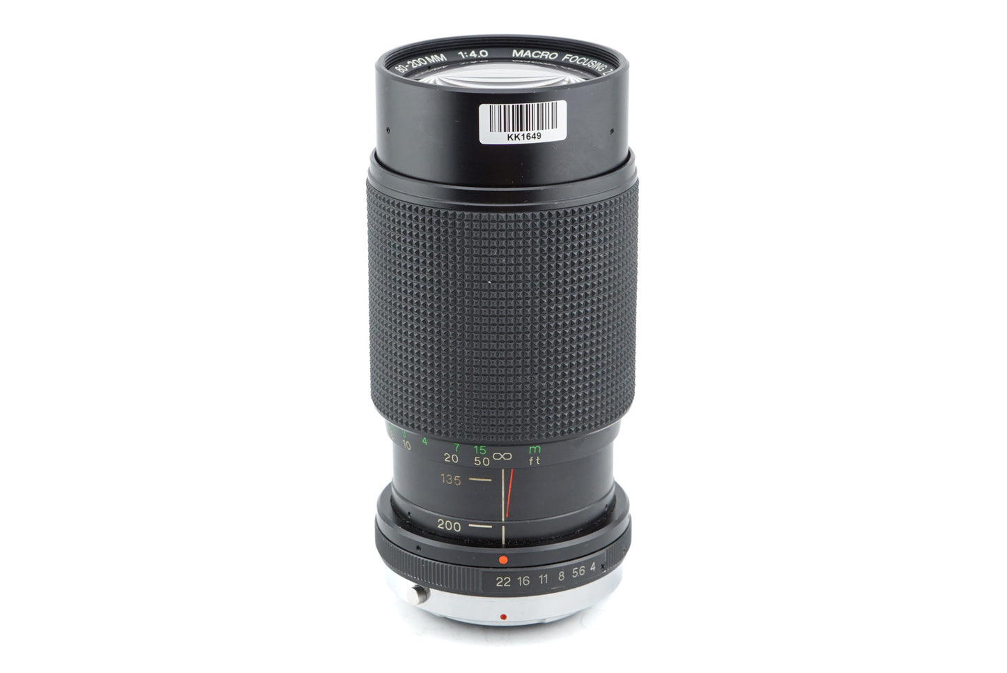 Vivitar 80-200mm f4 Macro Focusing Zoom MC - Lens