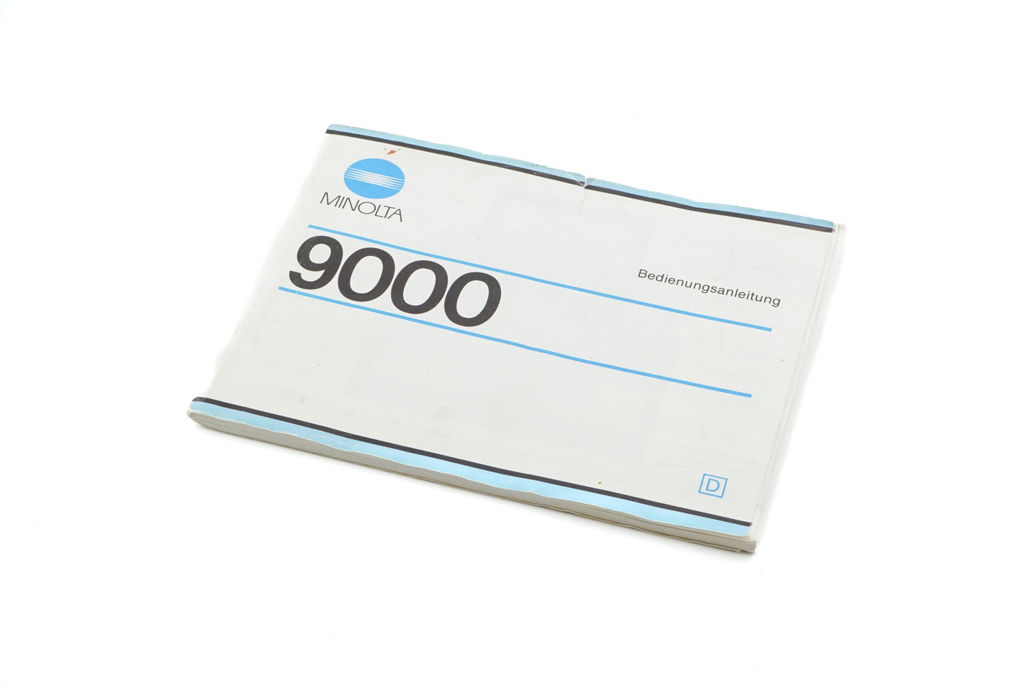 Minolta 9000 Instructions - Accessory