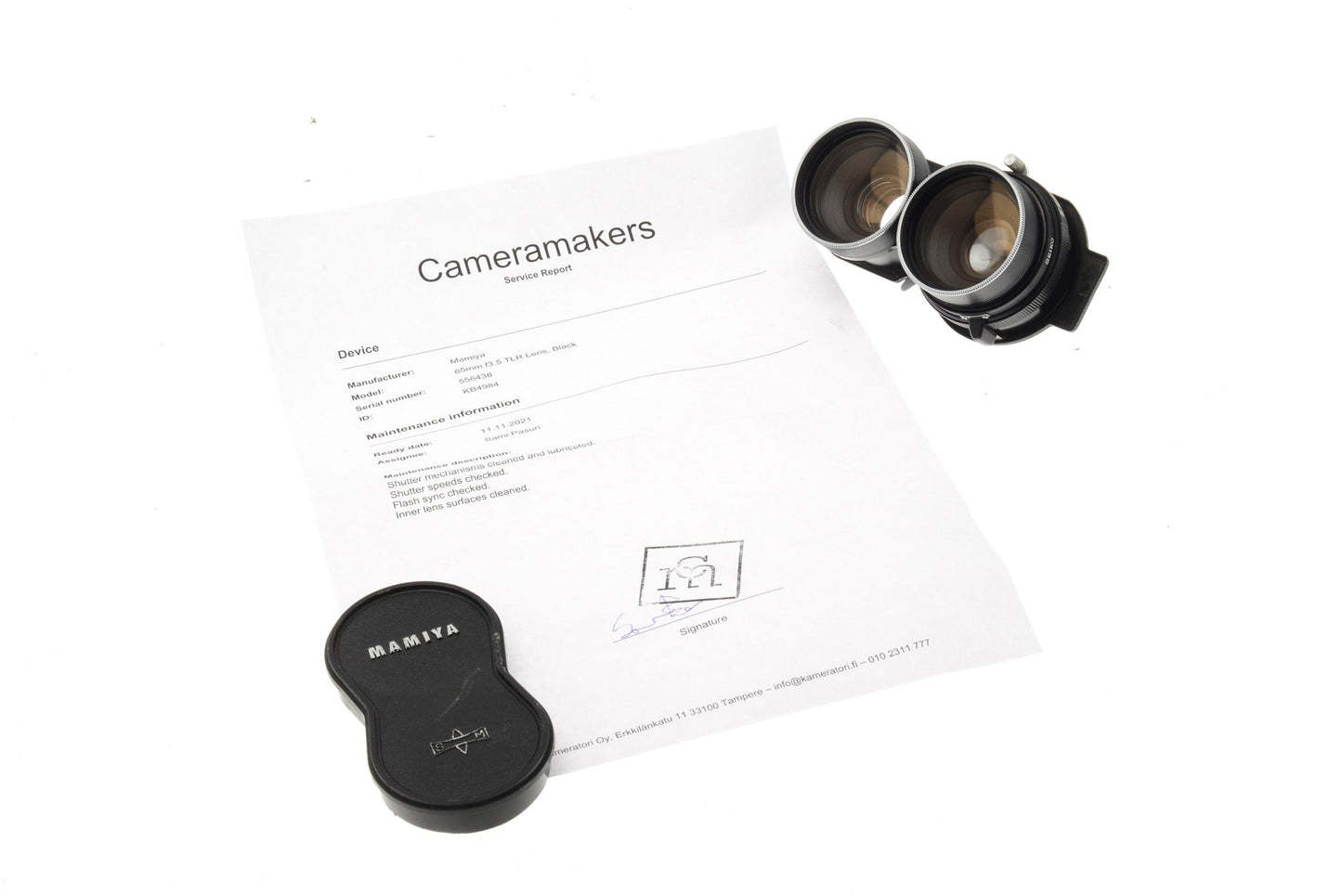 Mamiya 65mm f3.5 Sekor (Blue Dot) - Lens