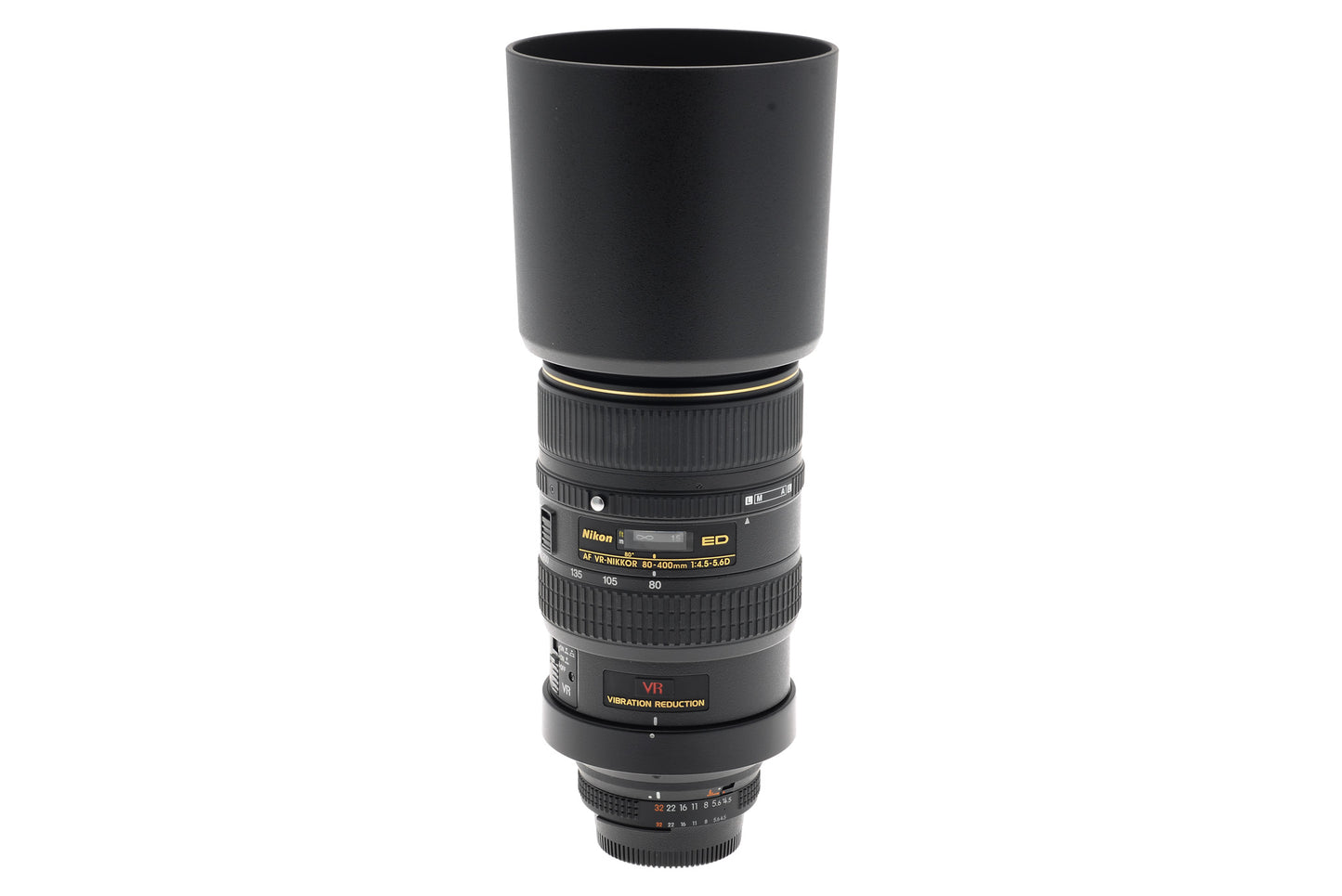 Nikon 80-400mm f4.5-5.6 D ED AF VR-Nikkor - Lens