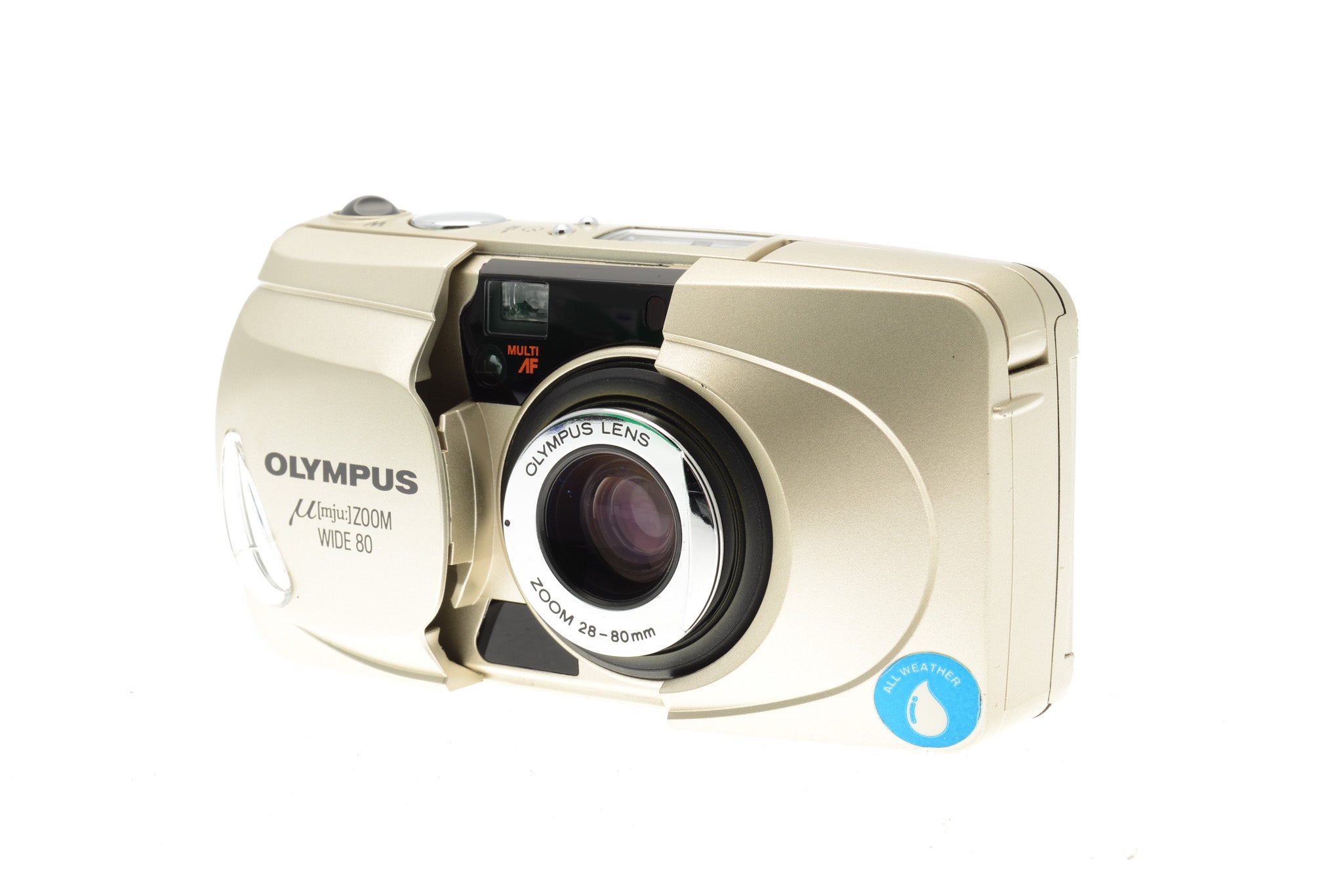 OLYMPUS μ-II ZOOM 80 #1048/Zx2/8/9/1 - フィルムカメラ