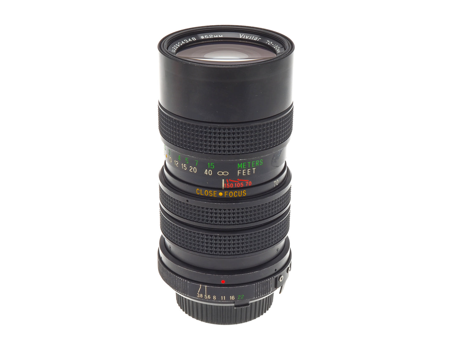 Vivitar 70-150mm f3.8 Close Focusing 2-Touch - Lens
