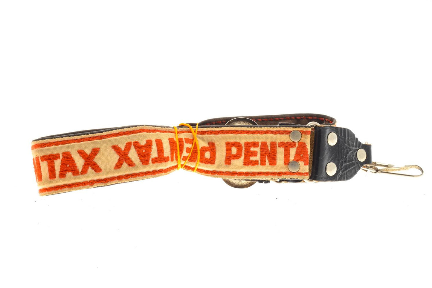 Pentax White & Red Fabric Neck Strap - Accessory