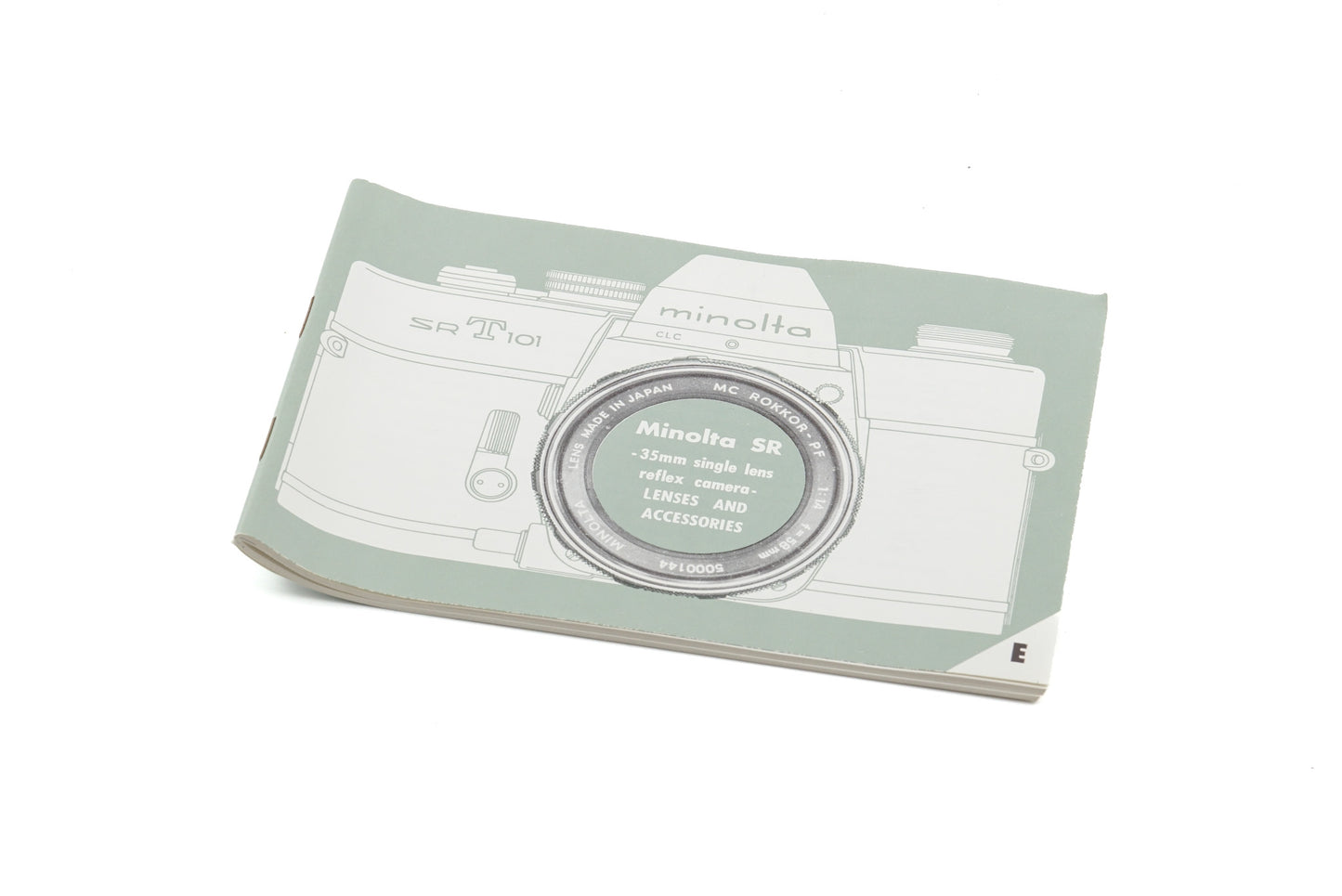 Minolta SR - Lenses And Accessories Brochure - Accessory