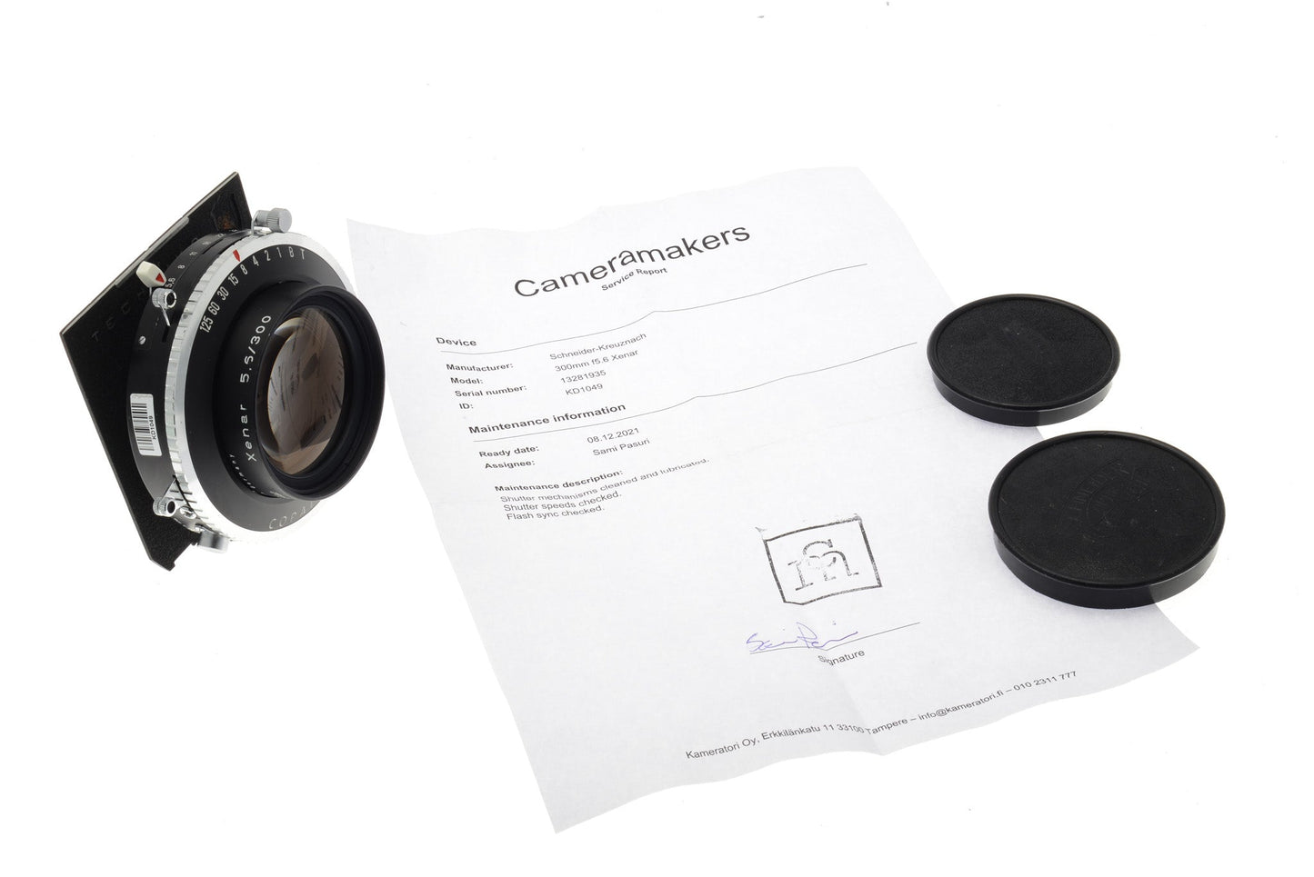 Schneider-Kreuznach 300mm f5.6 Xenar (Shutter) - Lens