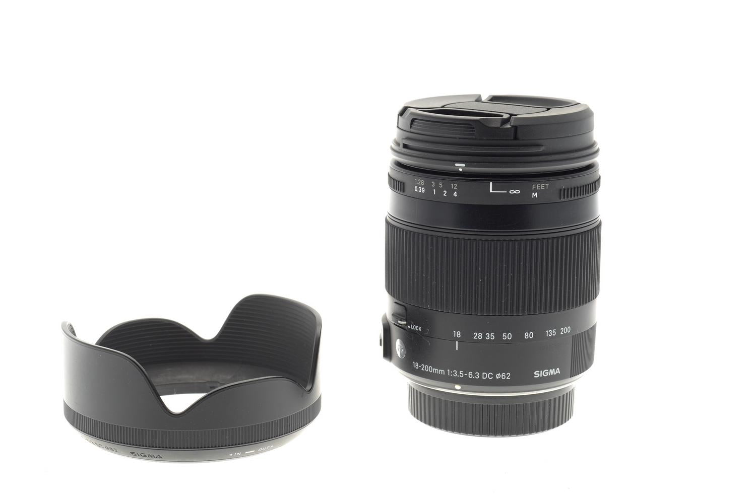 Sigma 18-200mm f3.5-6.3 DC OS Contemporary - Lens