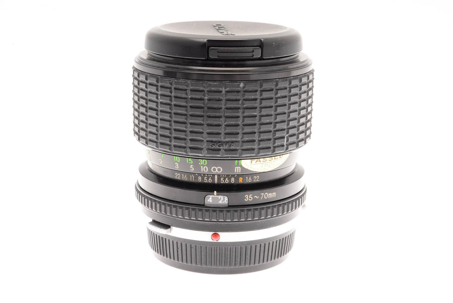 Sigma 35-70mm f2.8-4 Multi-Coated Zoom-Master - Lens