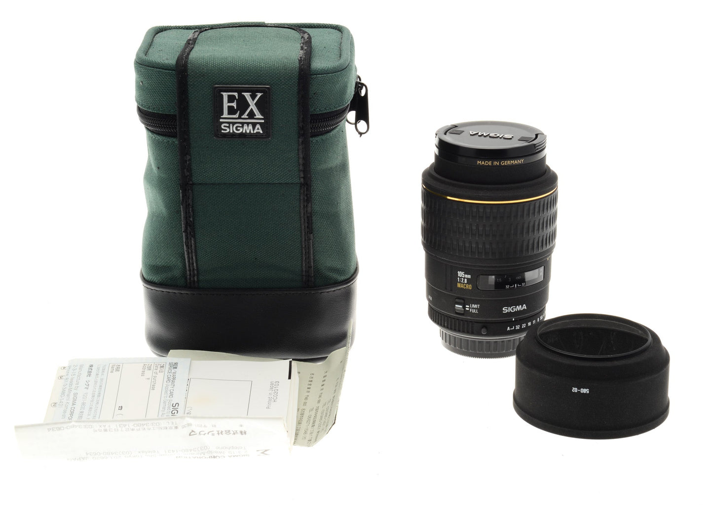 Sigma 105mm f2.8 EX Macro - Lens