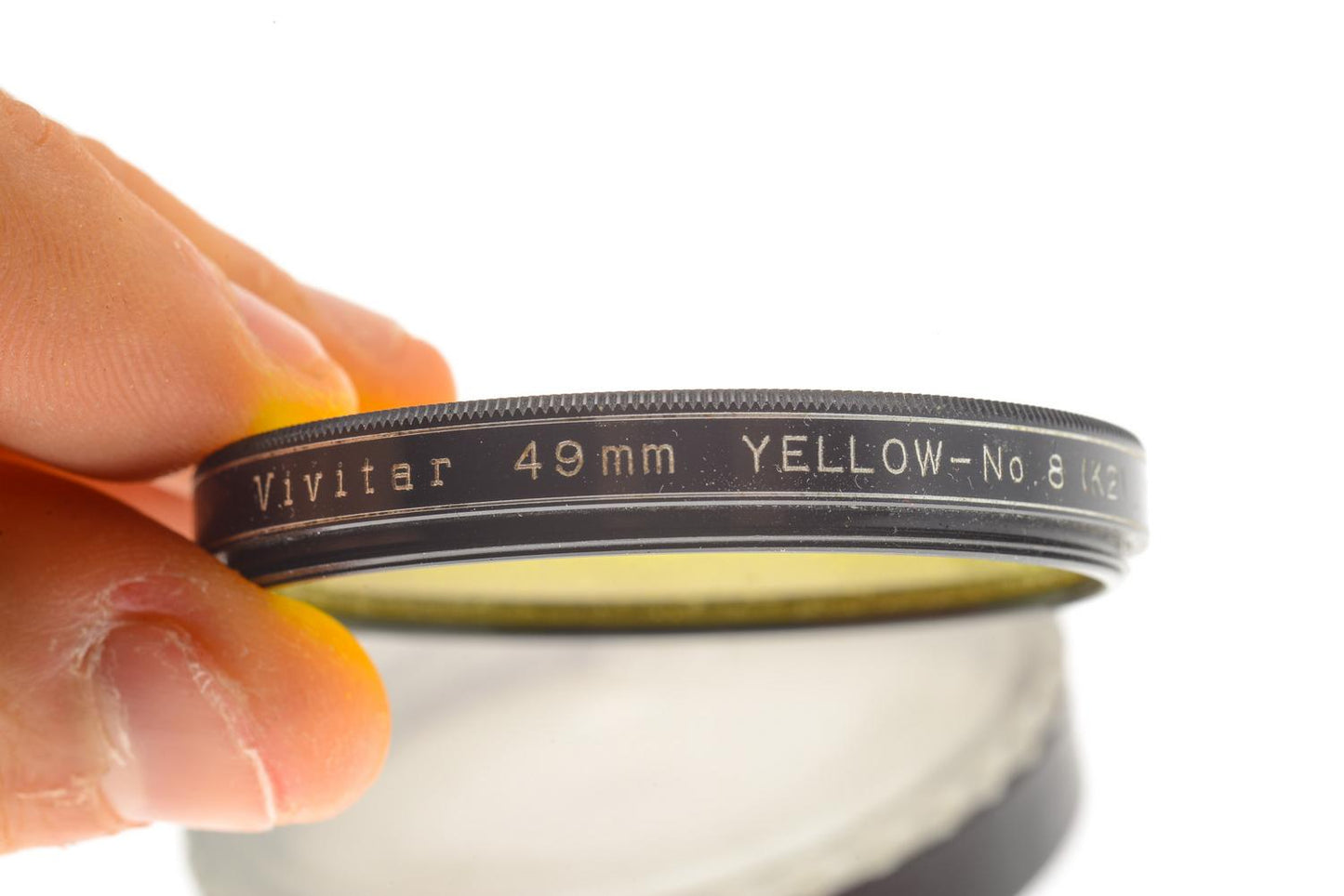 Vivitar 49mm Yellow Filter No. 8 (K2) - Accessory