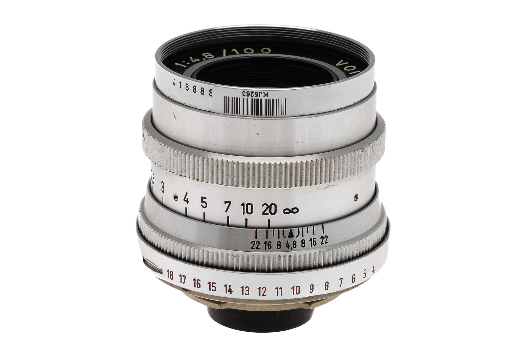 Voigtländer 100mm f4.8 Dynaret - Lens