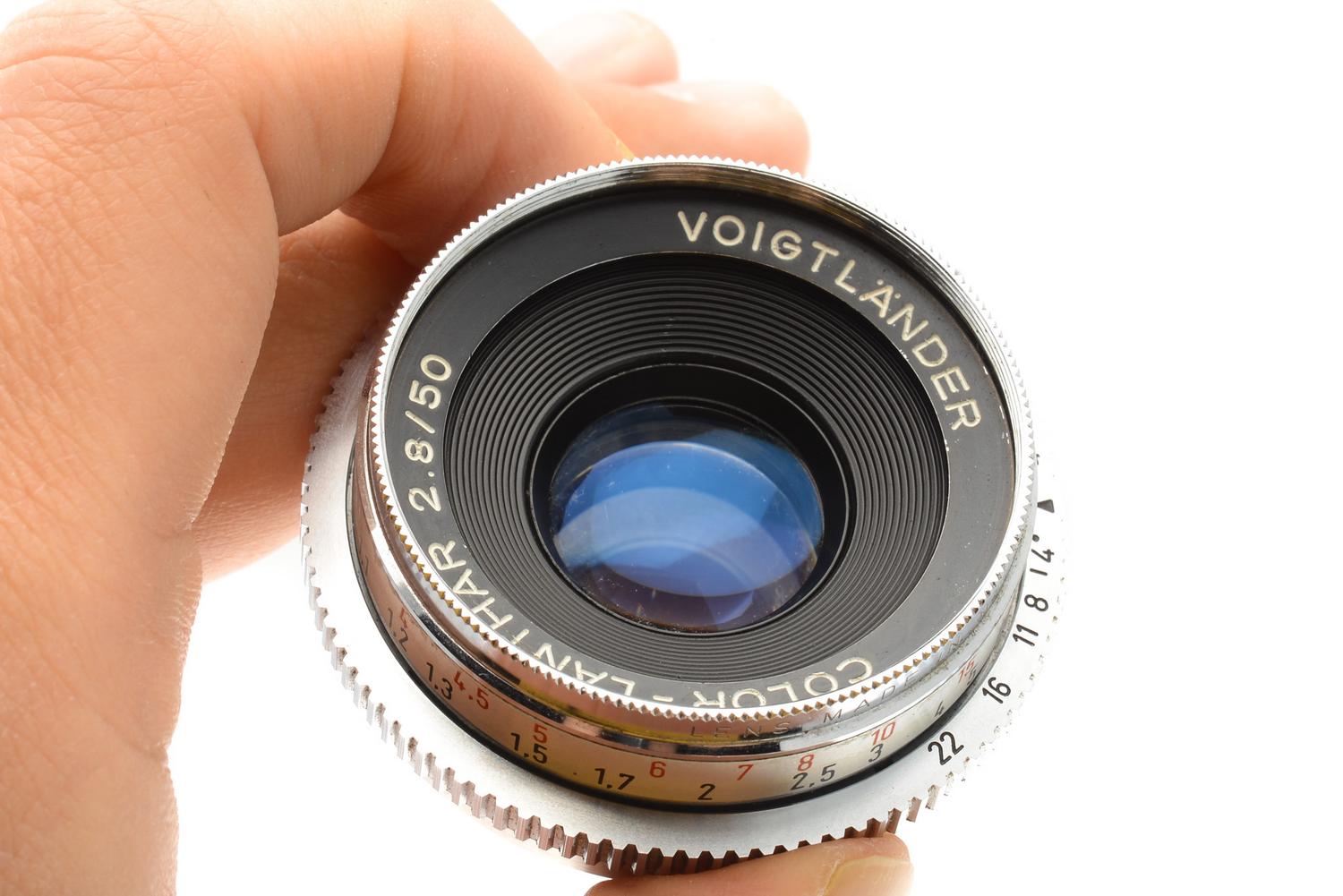 Voigtländer 50mm f2.8 Color-Lanthar for Bessamatic - Lens