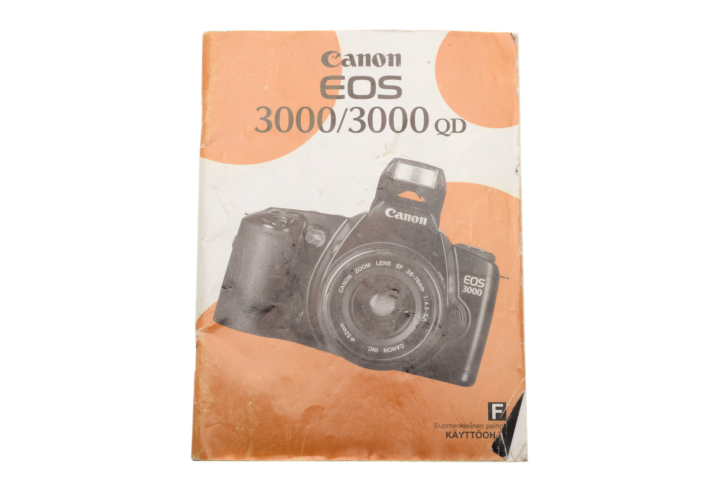 Canon EOS 3000/3000QD Instructions