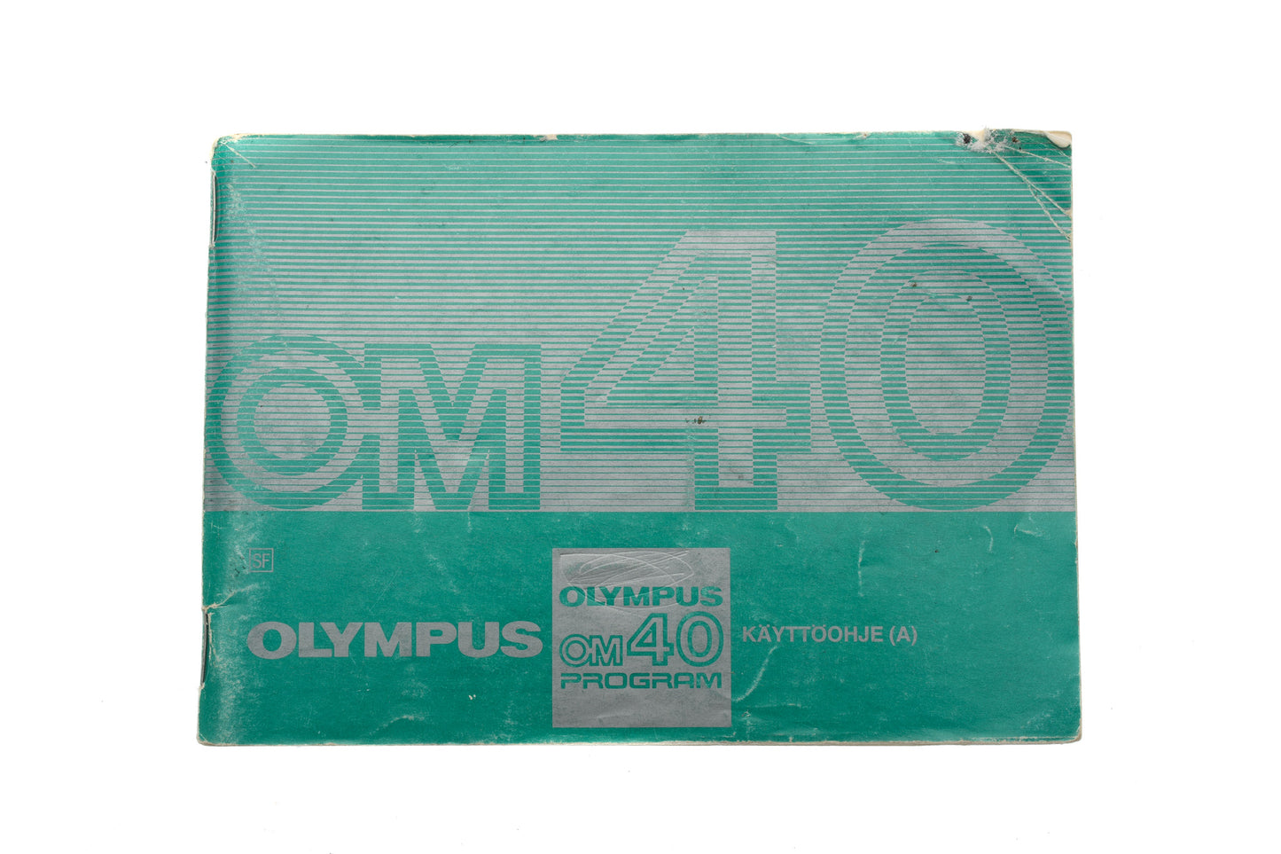 Olympus OM40 Program Instructions (A)