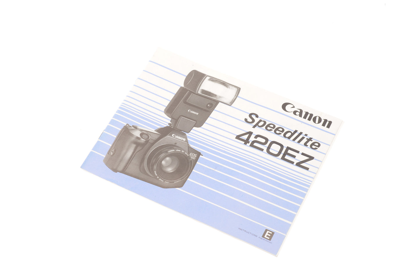 Canon 420EZ Speedlite Instruction Manual