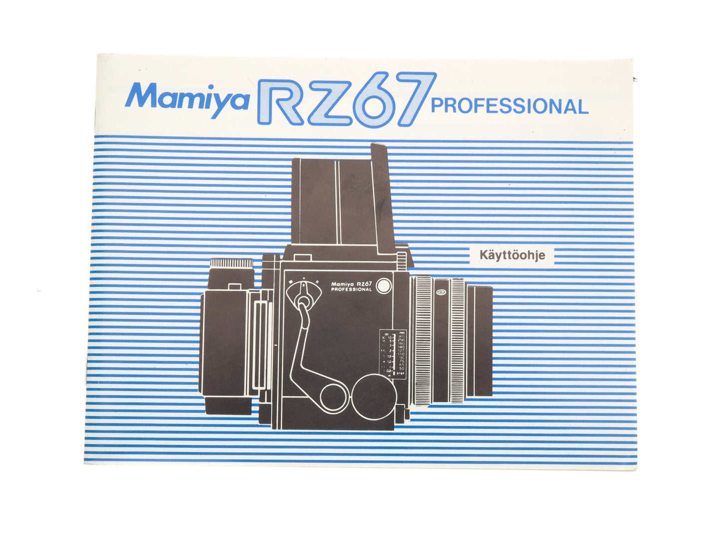 Mamiya RZ67 Professional Instructions