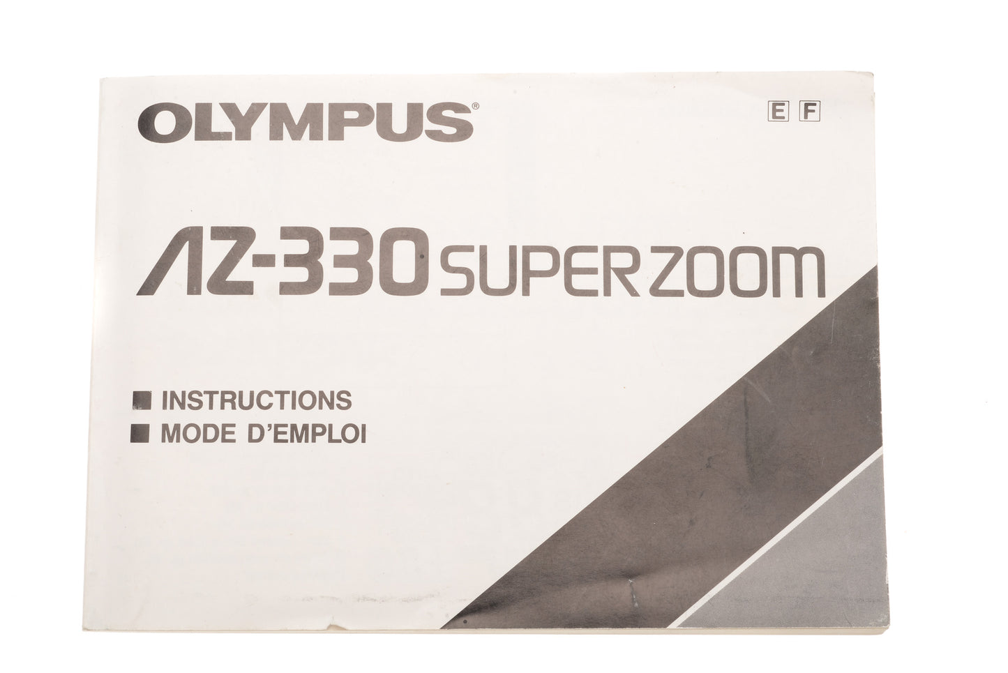 Olympus AZ-330 SuperZoom Instructions