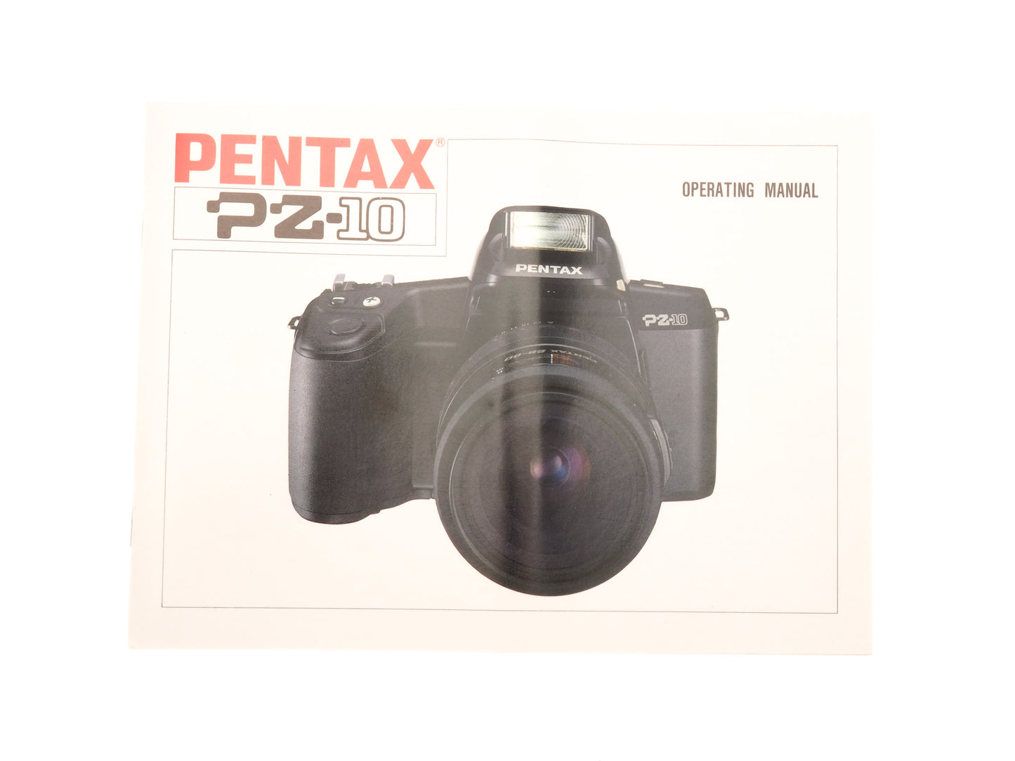 Pentax PZ-10 Instructions