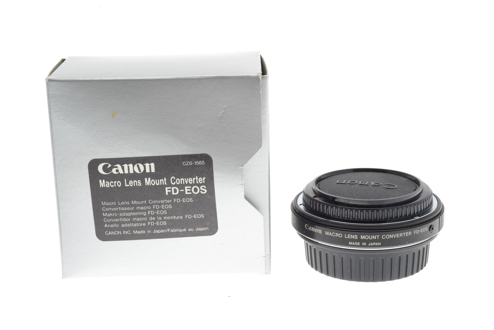 Canon FD-EOS Macro Lens Mount Converter - Lens Adapter