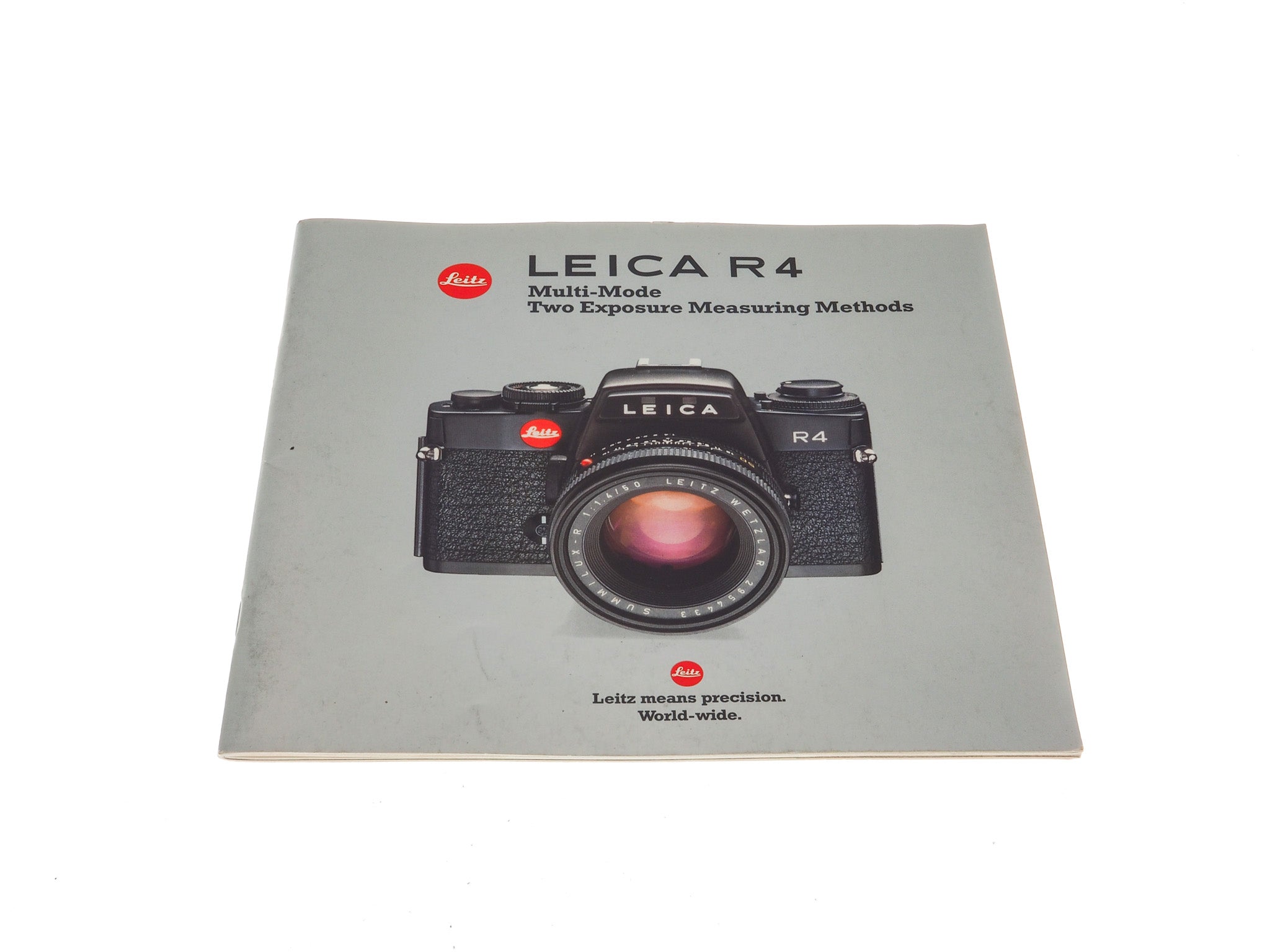 Leica R4 Factory Brochure