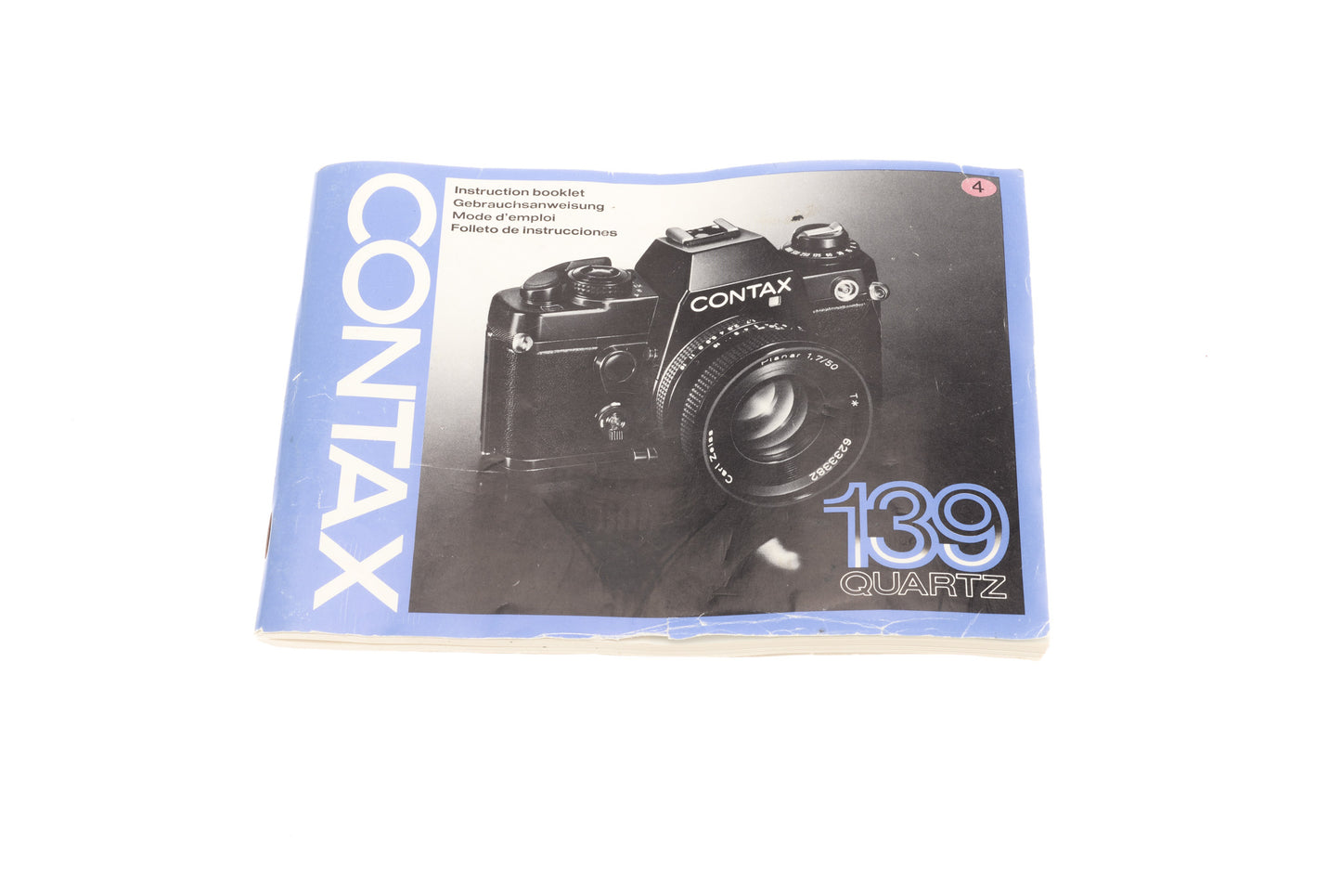 Contax 139 Quartz Instructions