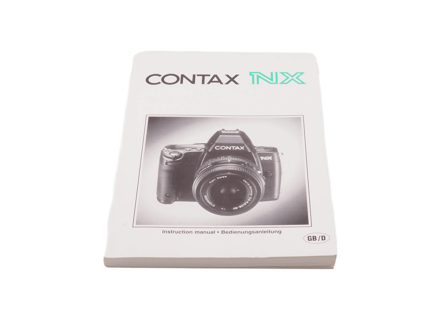 Contax NX Instructions - Accessory