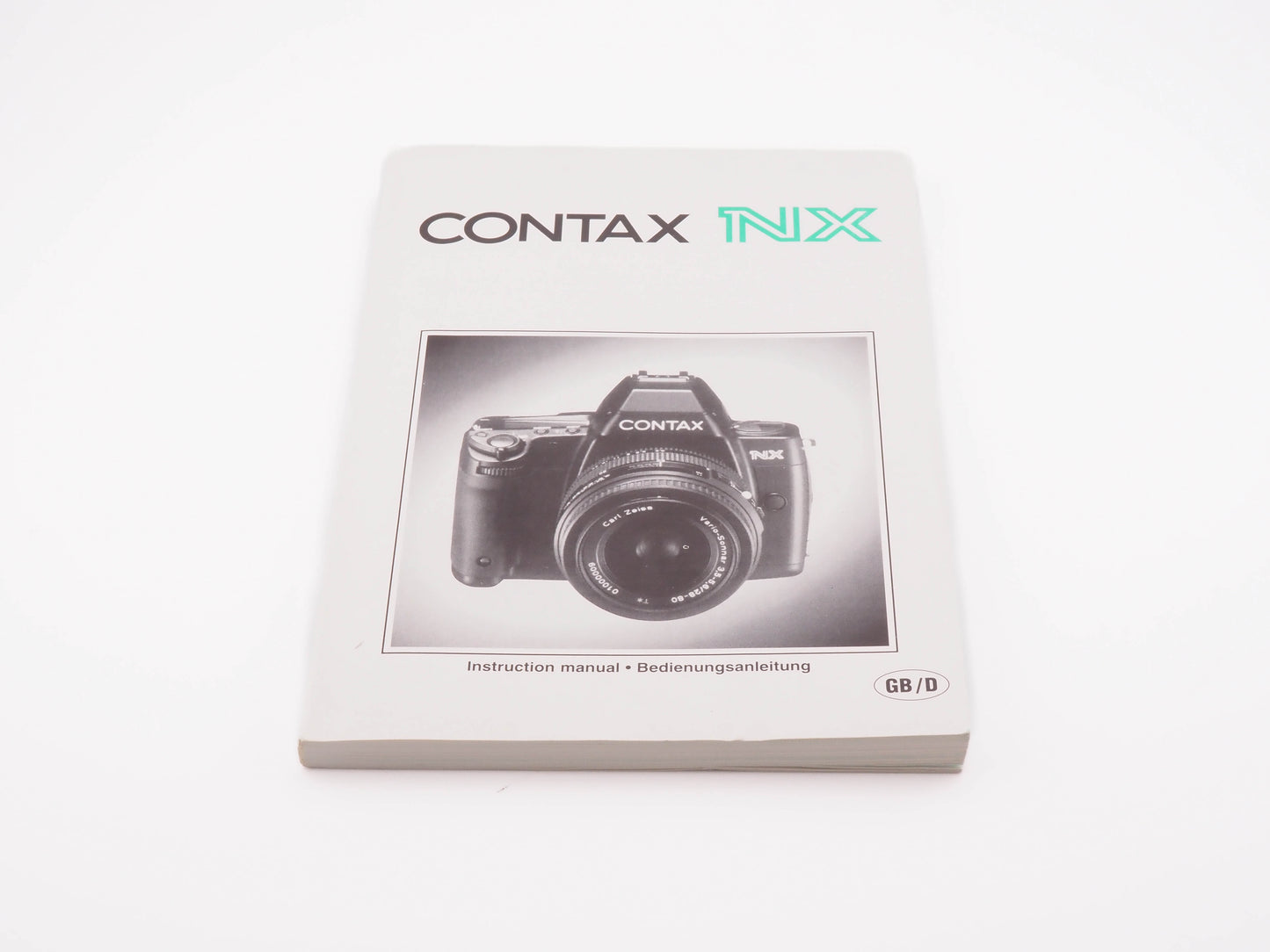 Contax N1 Instructions - Accessory