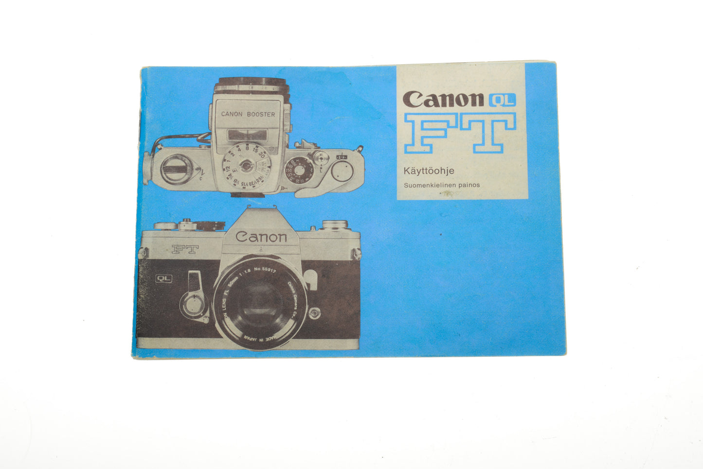 Canon FT QL Instructions