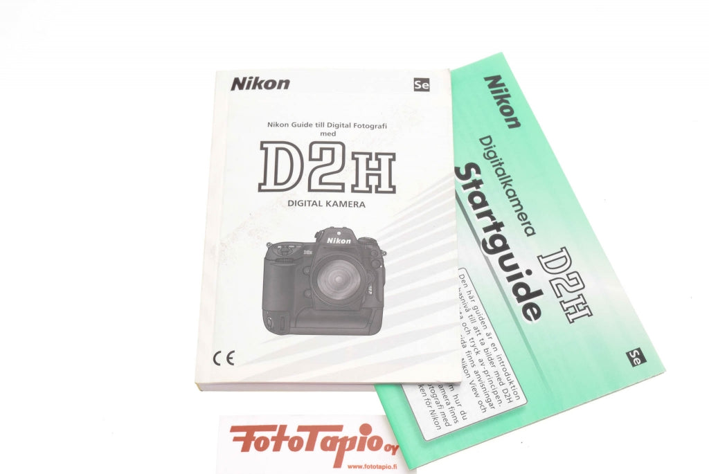 Nikon Nikon D2H Instruction Manual, Swedish