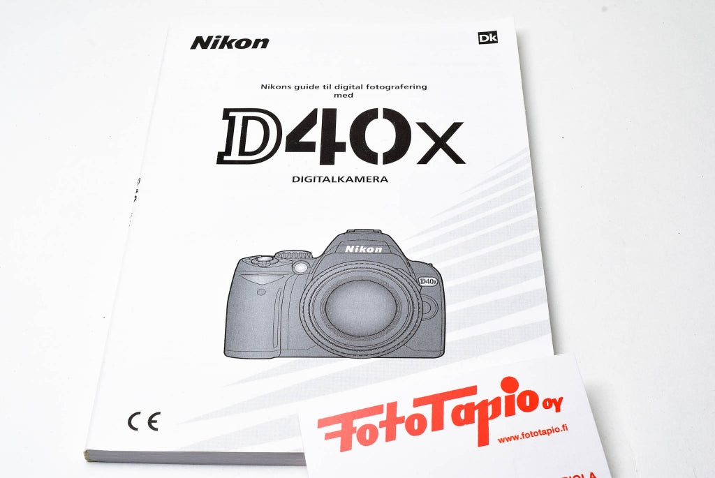 Nikon D40x Instruction Manual, Danish