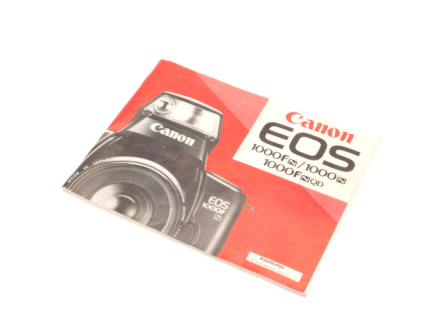 Canon EOS 1000FN/1000N/100FNQD Instructions