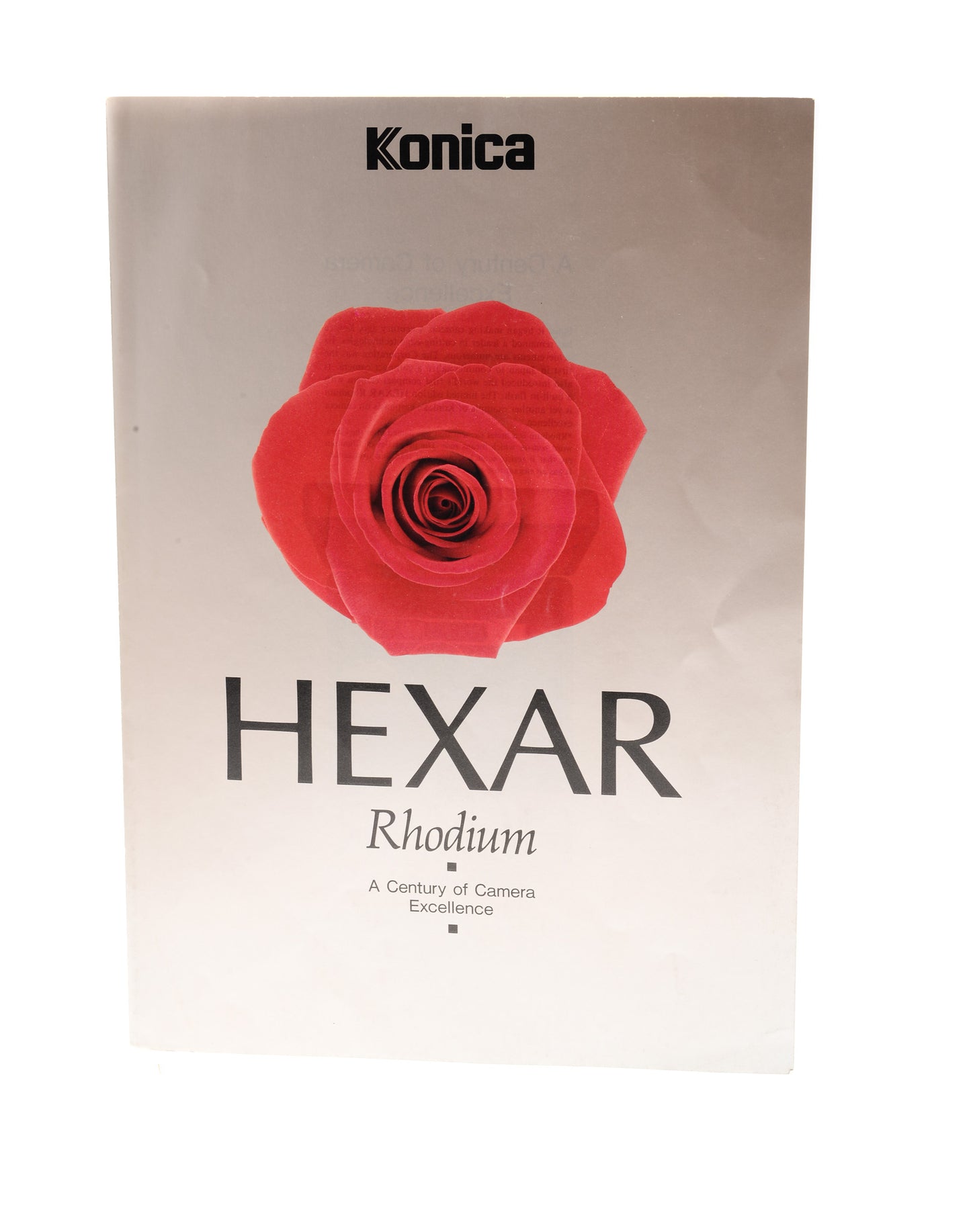 Konica Hexar Rhodium Advert