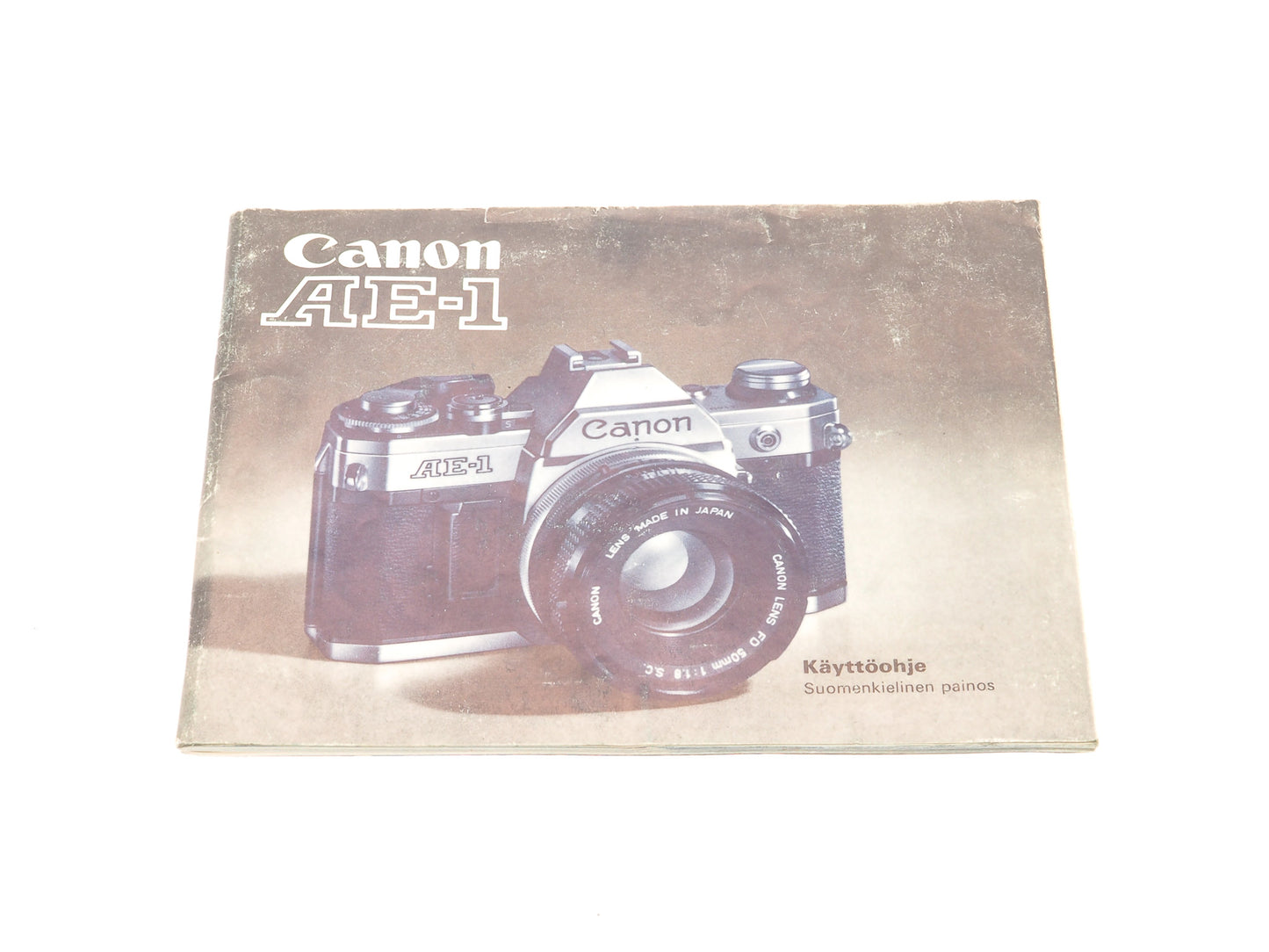 Canon AE-1 Instructions