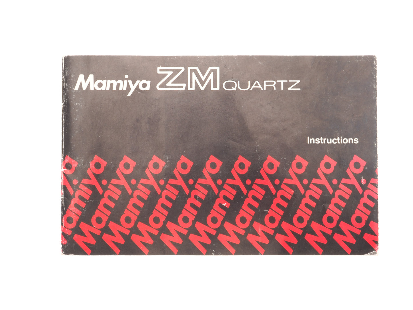 Mamiya ZM Quartz Instructions