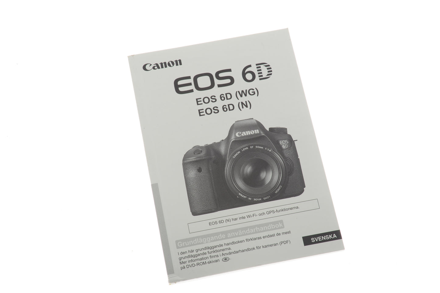 Canon EOS 6D Instructions