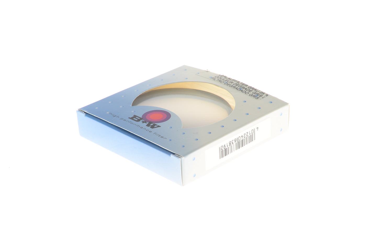 B+W 72mm Colour Grad. Grey 25% Filter