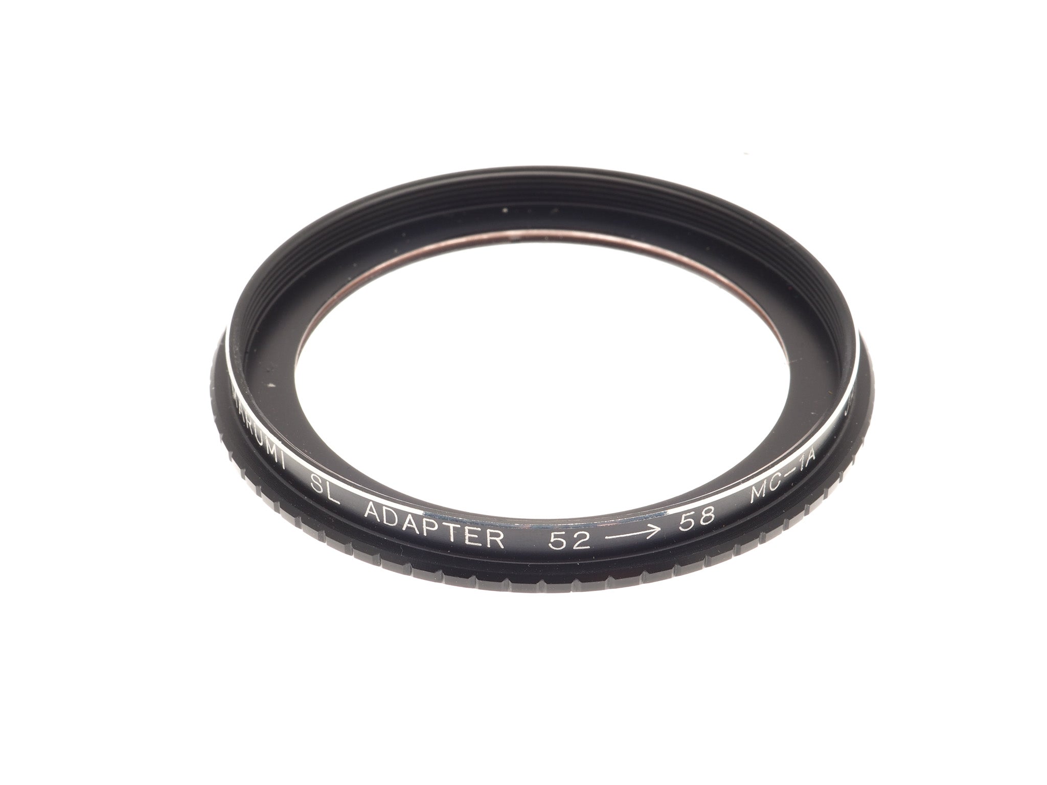Marumi 52mm - 58mm Step-Up Ring/Skylight Filter 1A MC