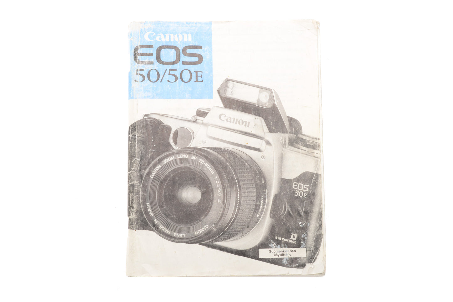 Canon EOS 50/50E Instructions