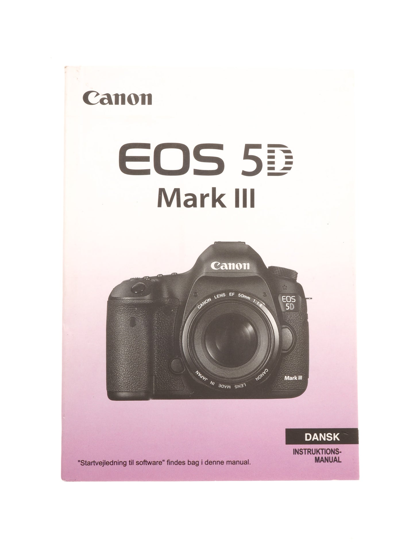 Canon 5D Mark III Instructions