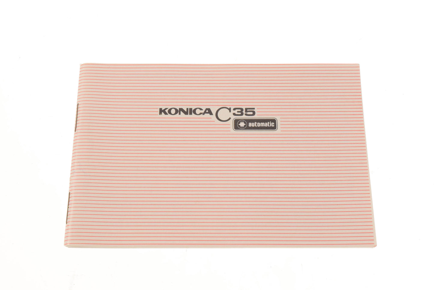 Konica C35 Automatic Instructions - Accessory